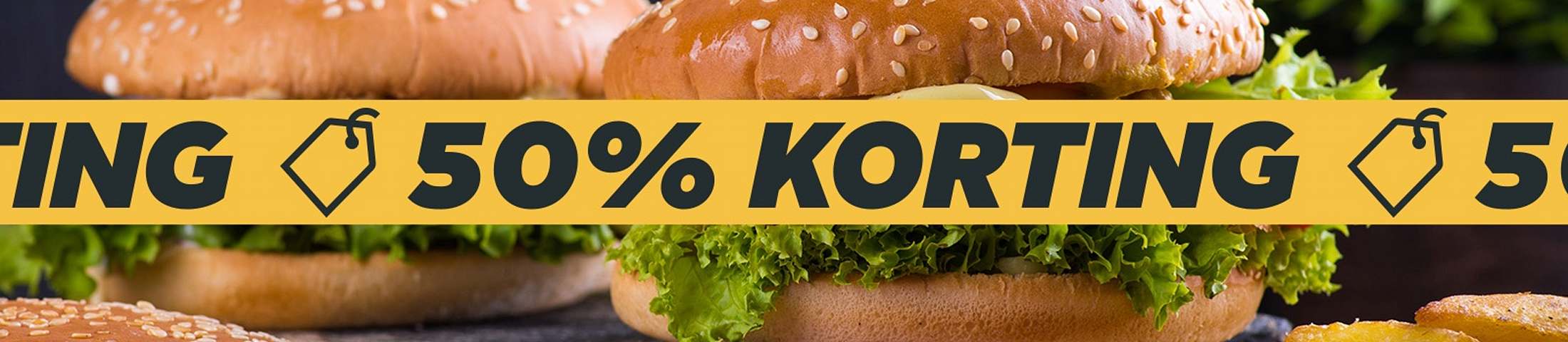 50% korting