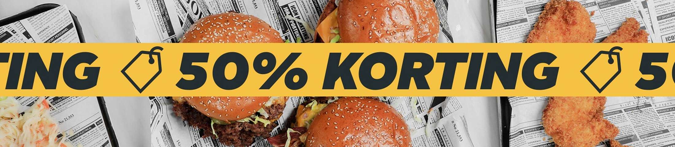 50% korting