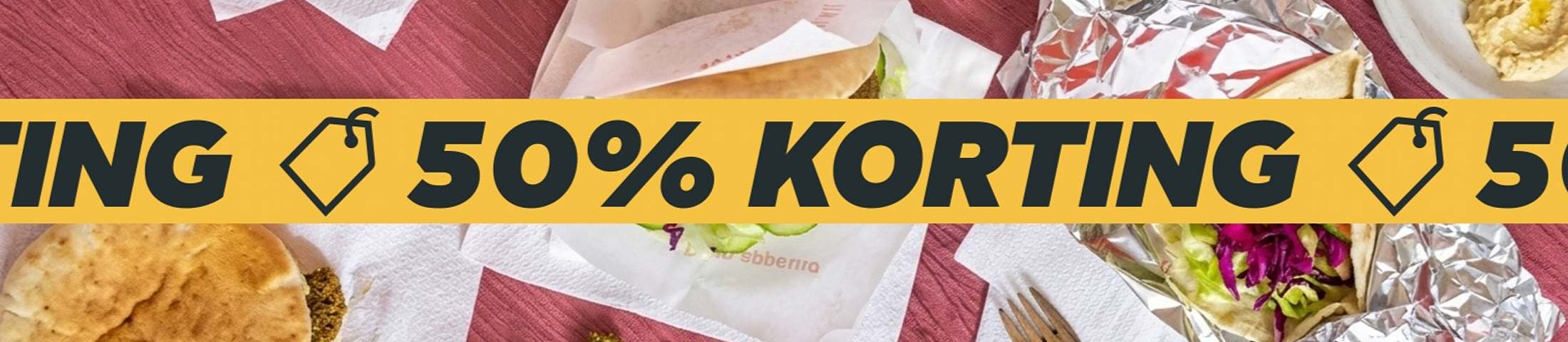 50% KORTING