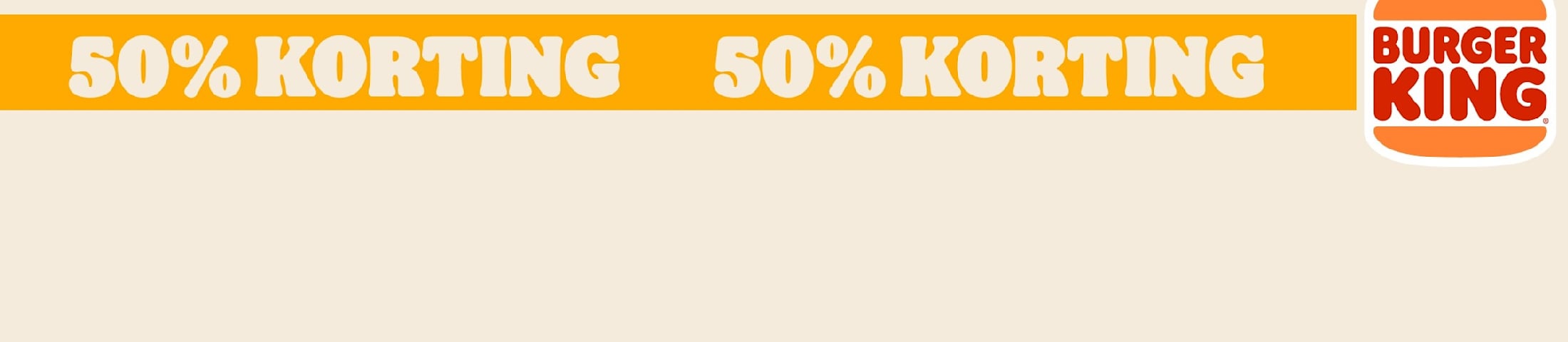 50% korting