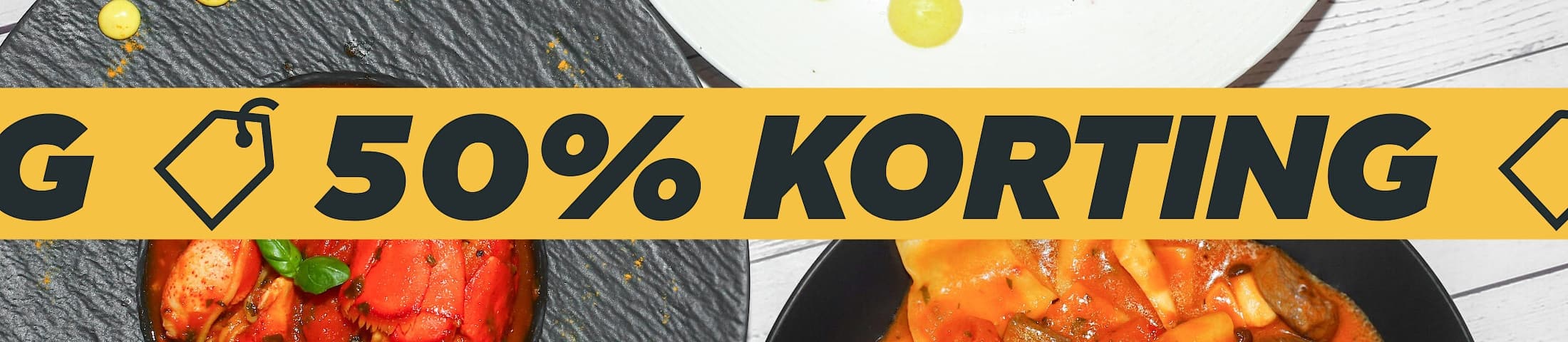 50% KORTING
