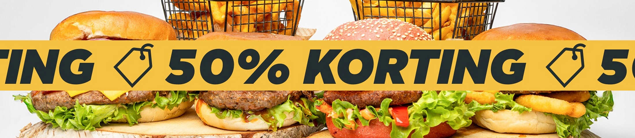 50% KORTING