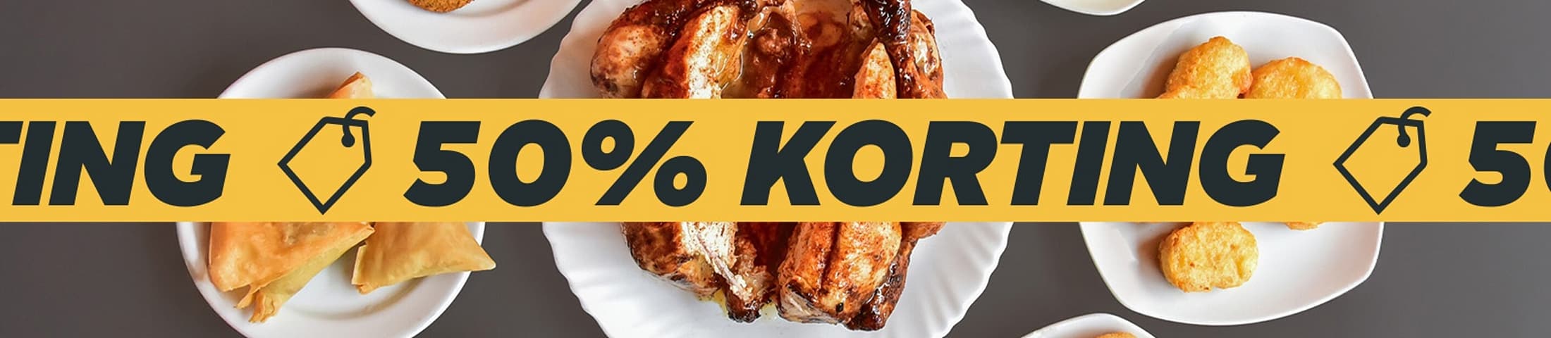 50% KORTING