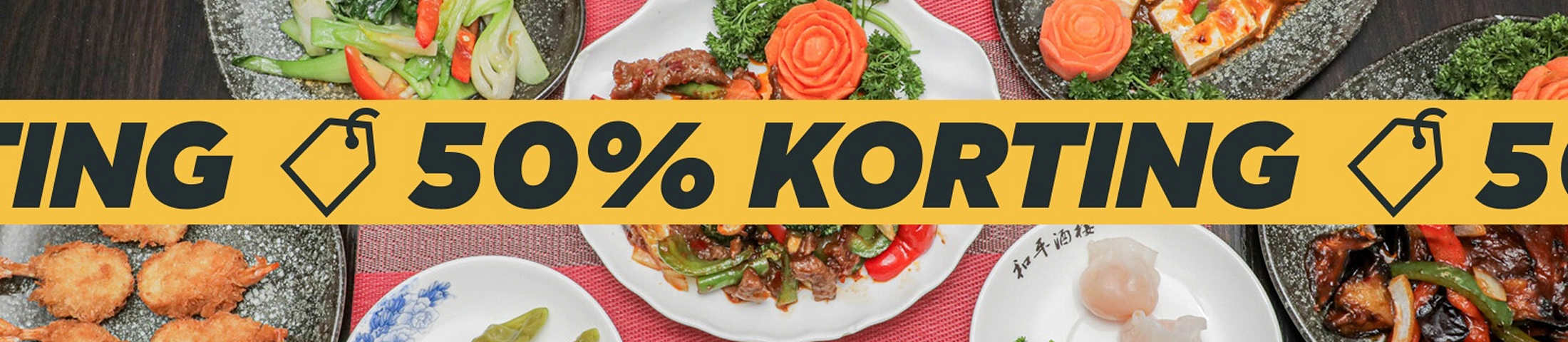 50% korting
