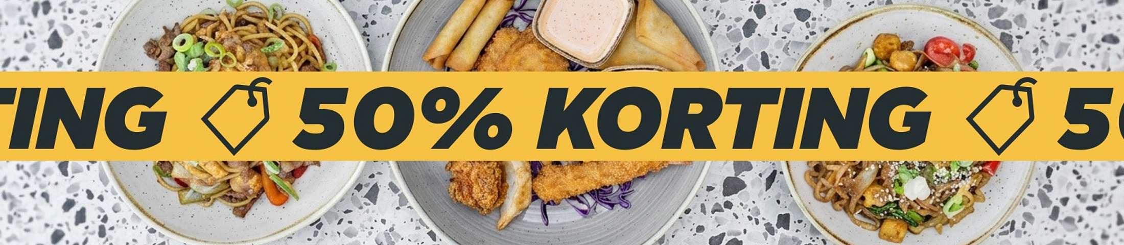 50% KORTING