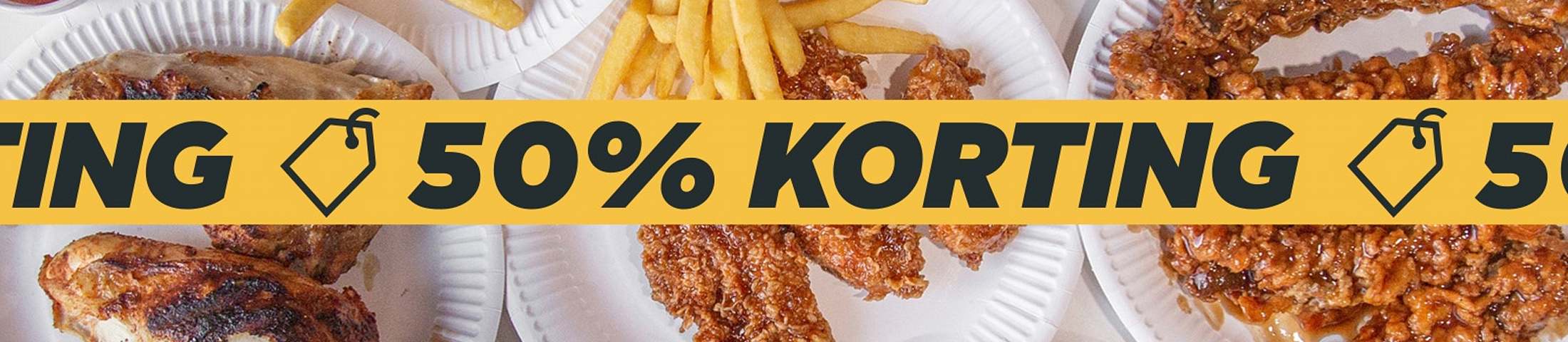 50% KORTING