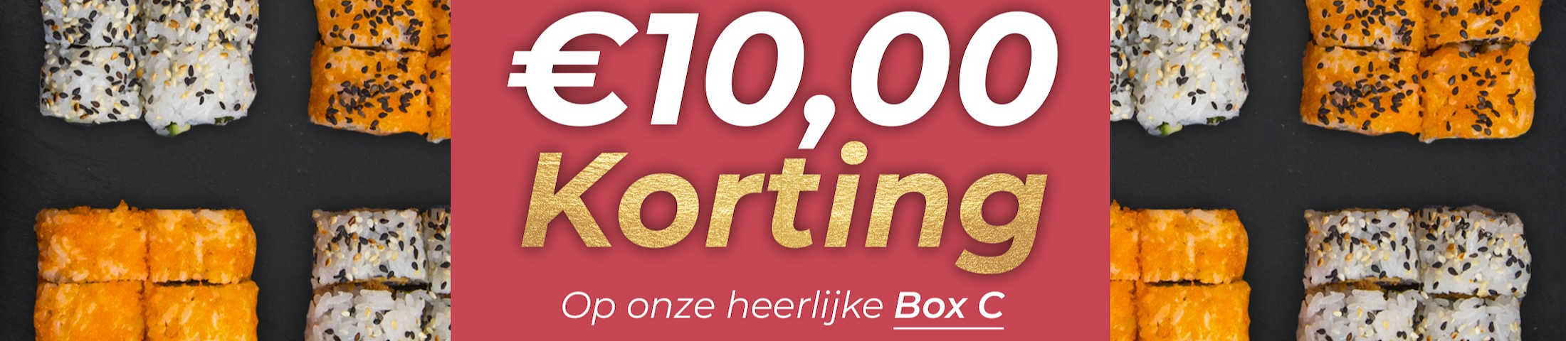 €10,00 korting op onze heerlijke Box C