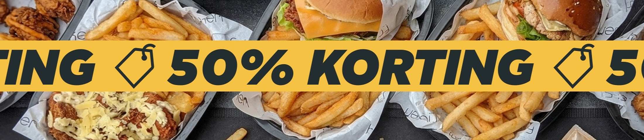 50% KORTING