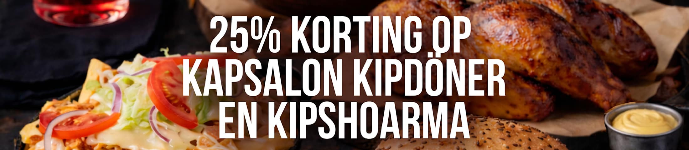 25% korting op kapsalon