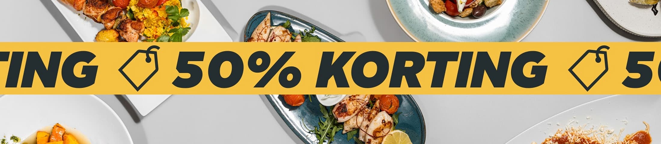 50% KORTING