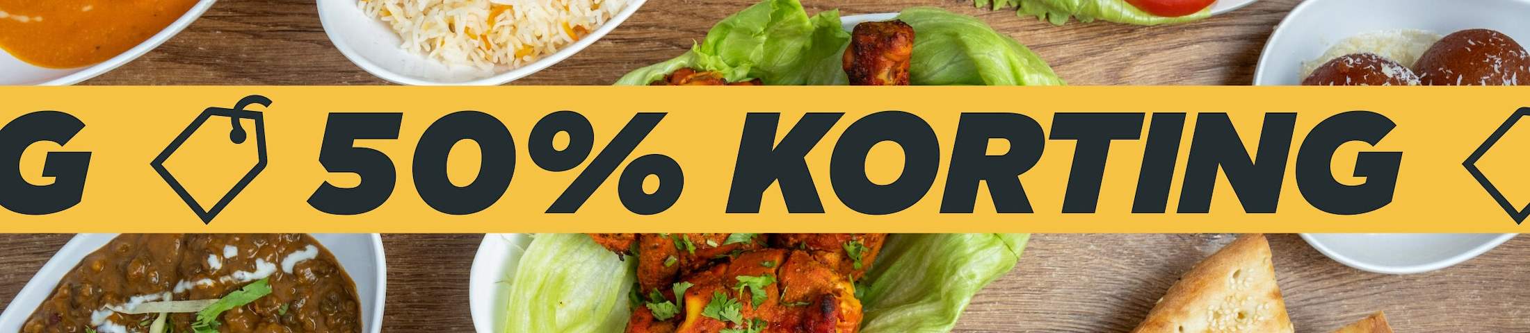 50% KORTING