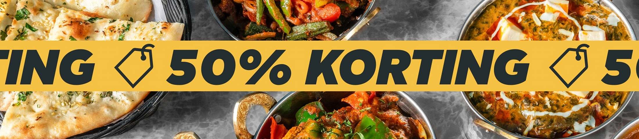 50% korting