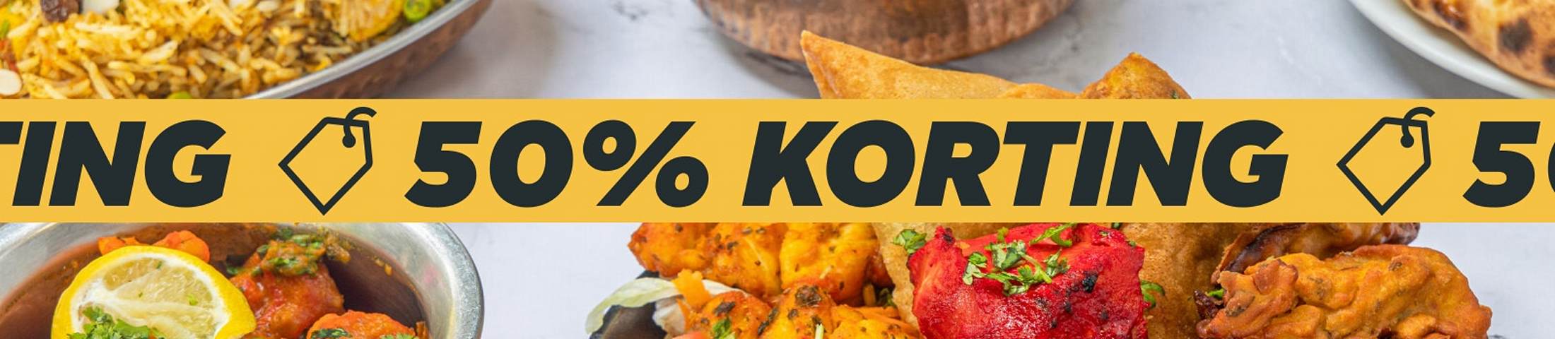 50% korting