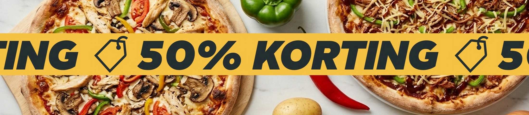 50% KORTING