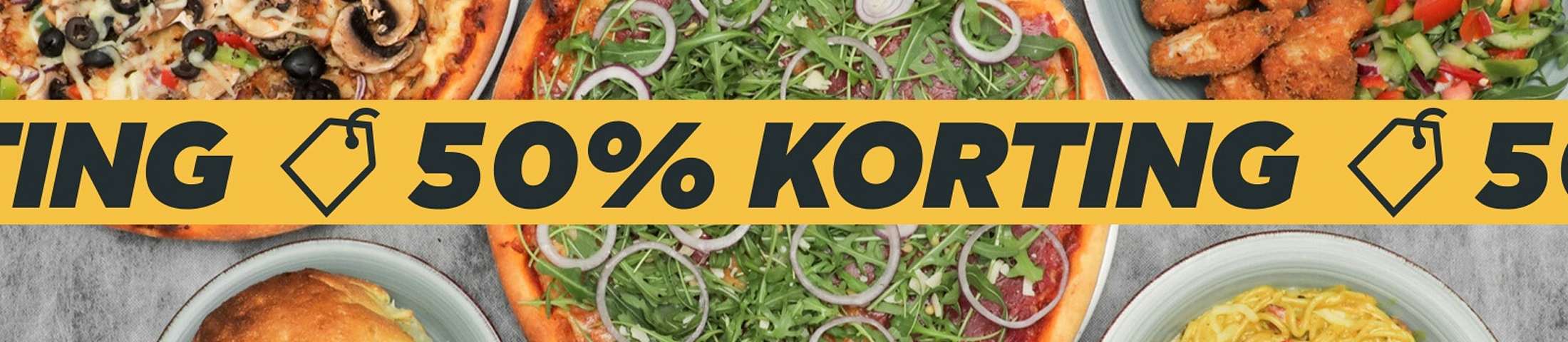 50% korting