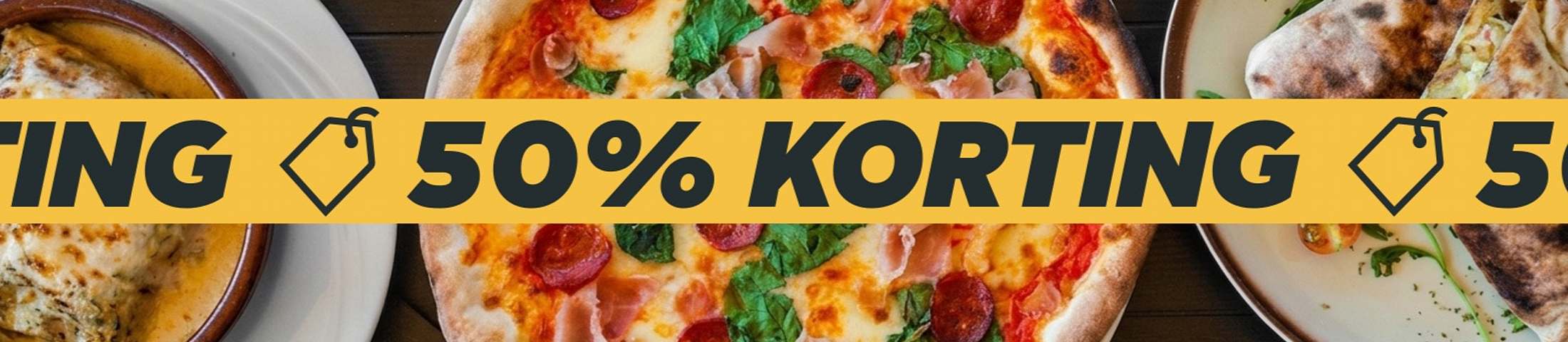 50% KORTING