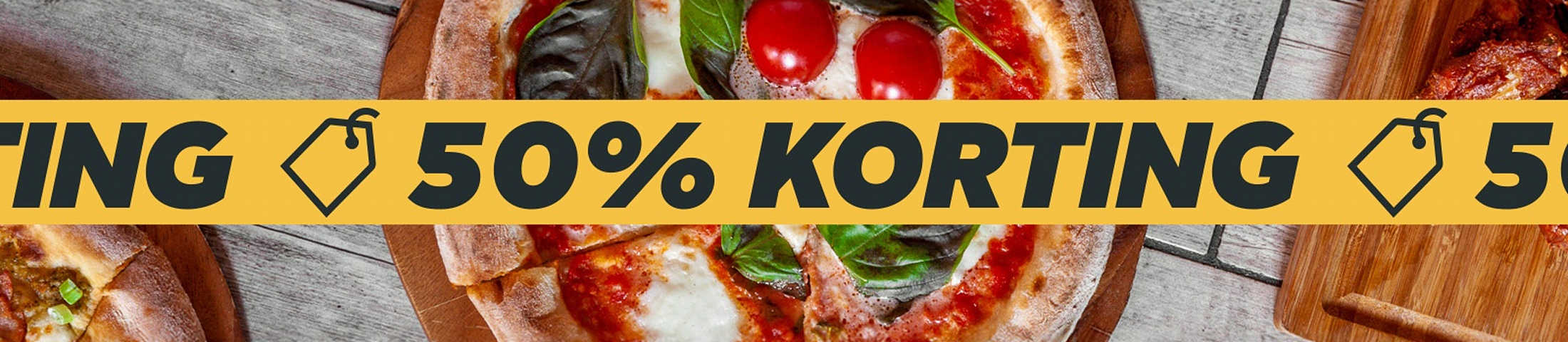 50% KORTING