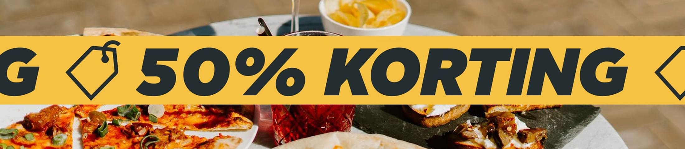 50% KORTING
