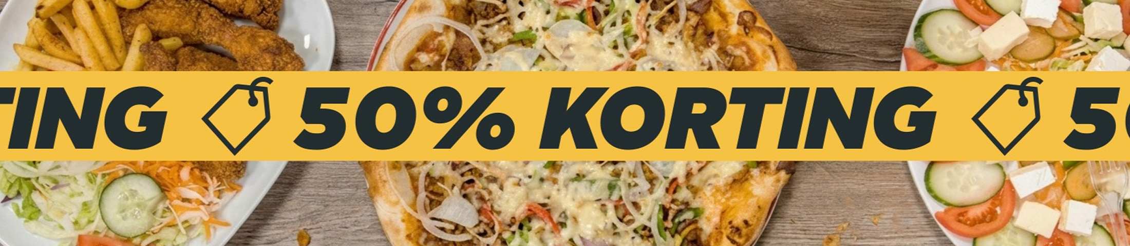50% KORTING