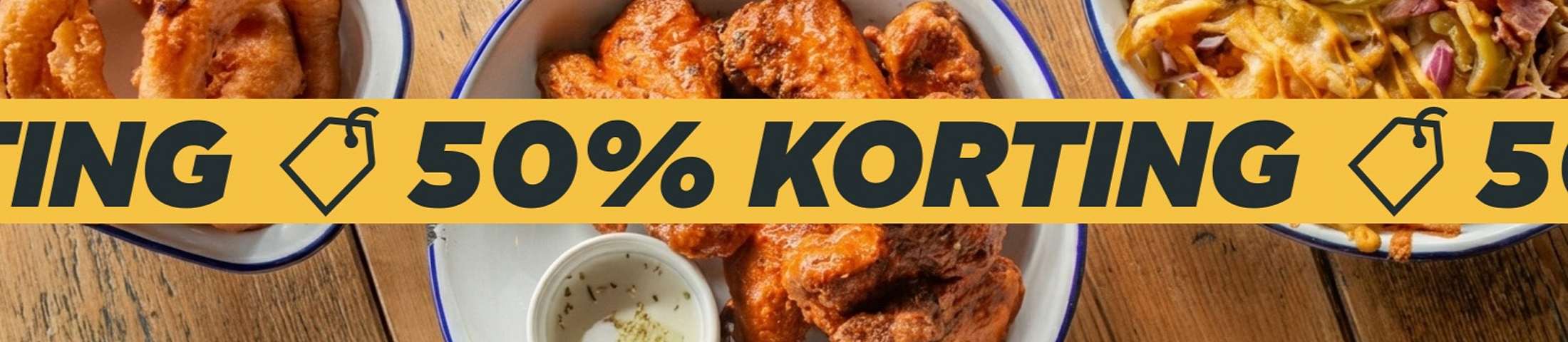 50% KORTING