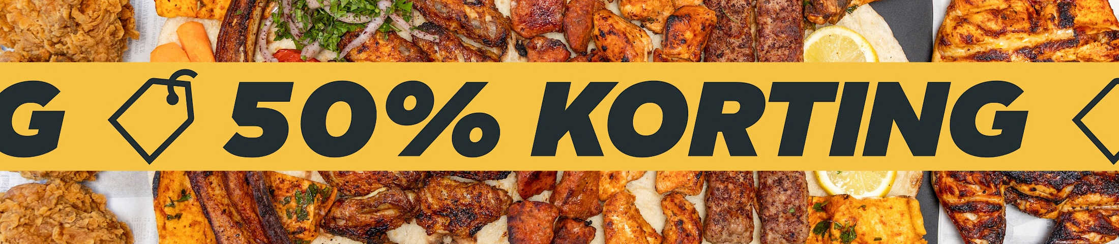 50% KORTING