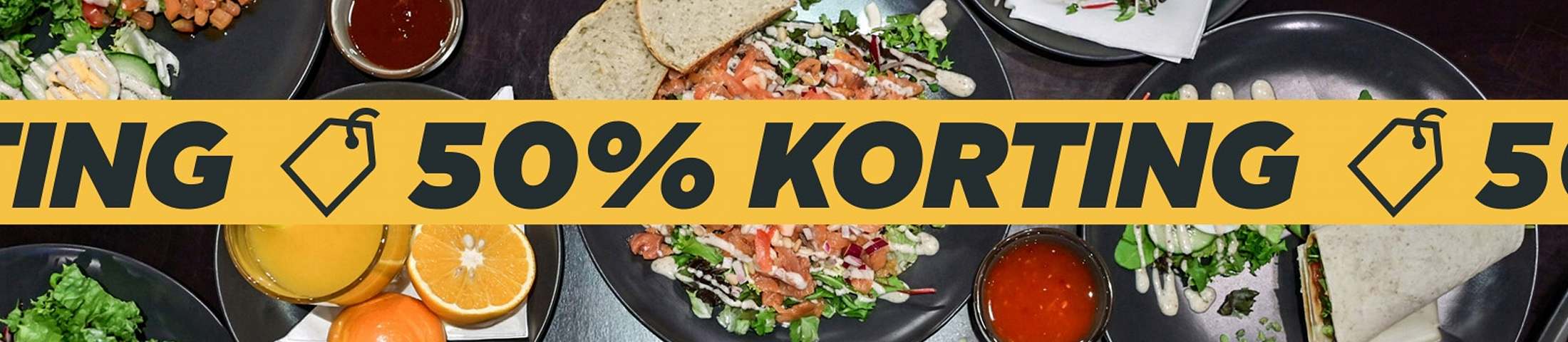 50% KORTING