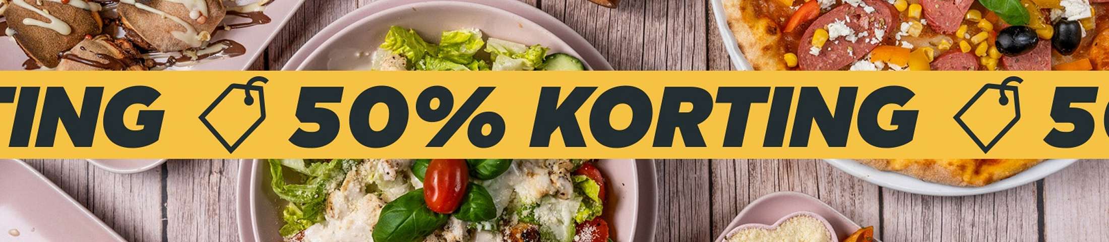 50% KORTING