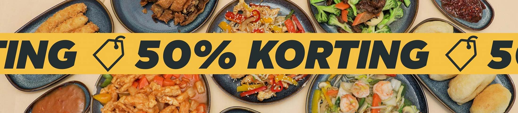 50% korting