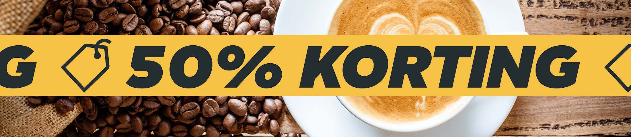50% KORTING