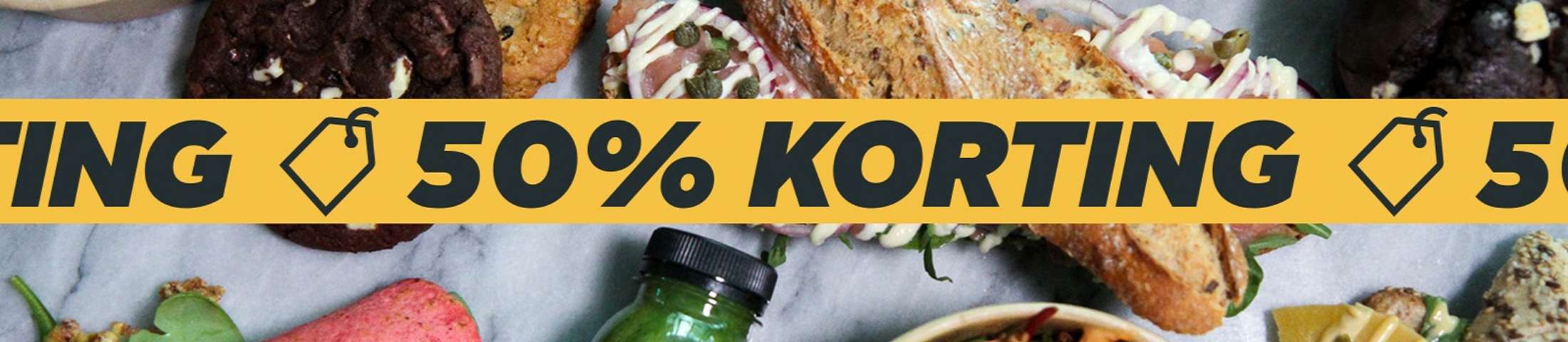 50% KORTING
