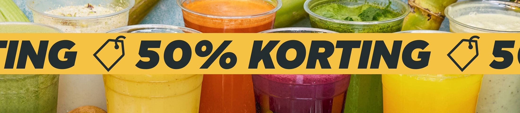 50% korting