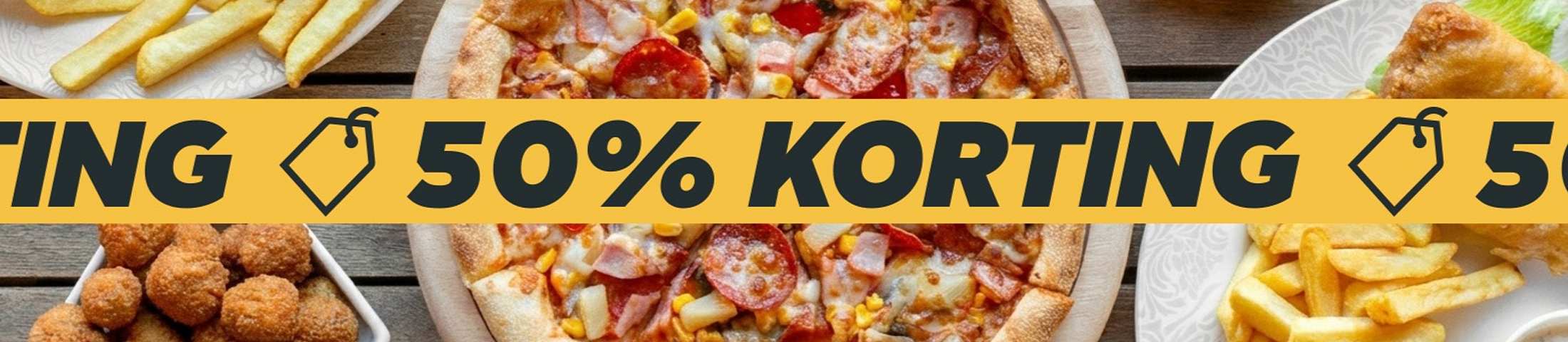 50% KORTING