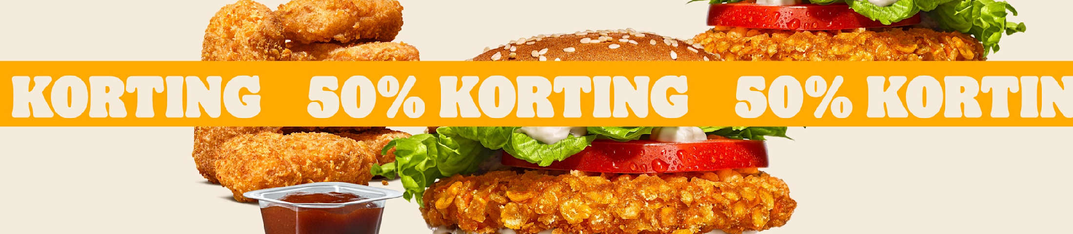 50% korting