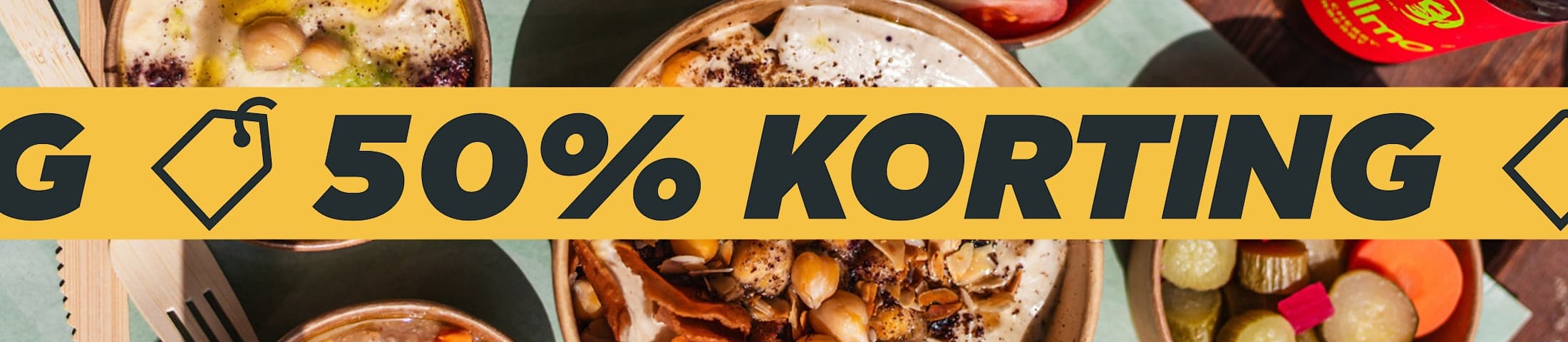 50% KORTING