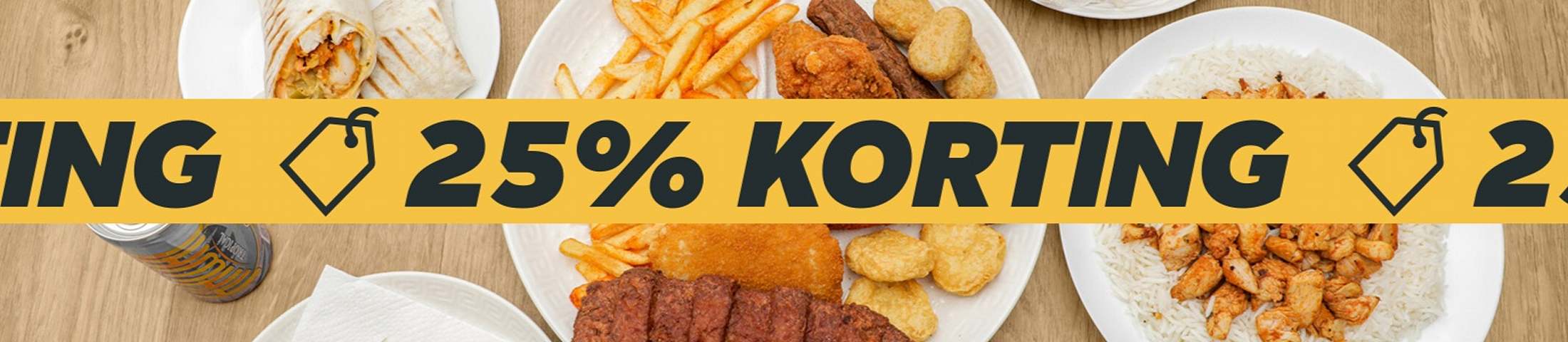 25% KORTING
