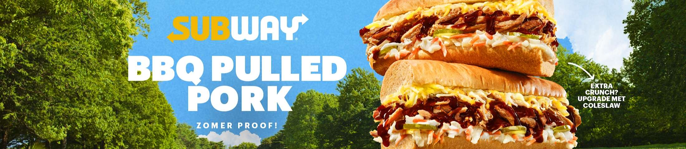 SUBWAY BBQ PULLED PORK ZOMER PROOF!