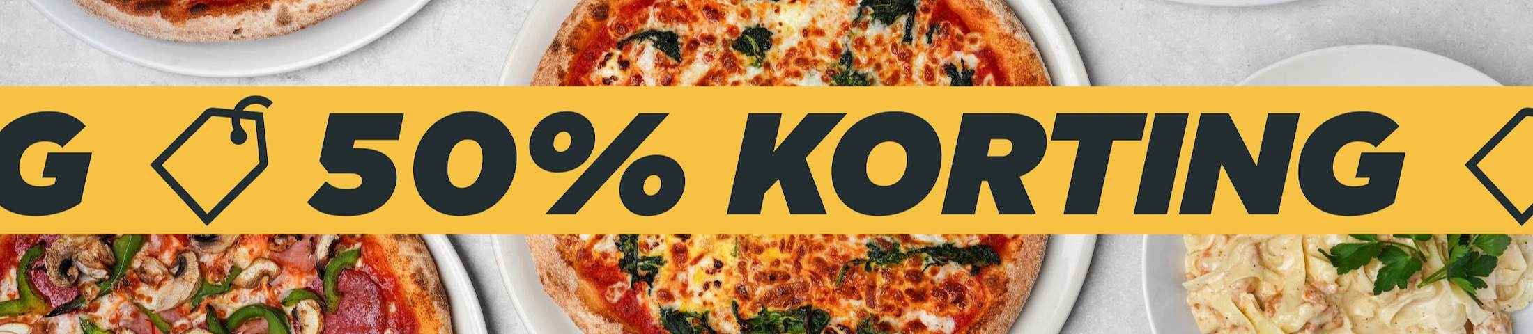 50% korting