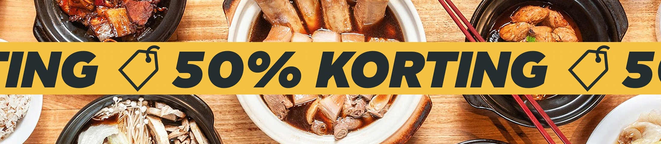50% KORTING