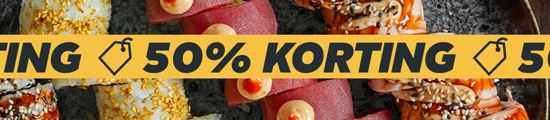 50% KORTING