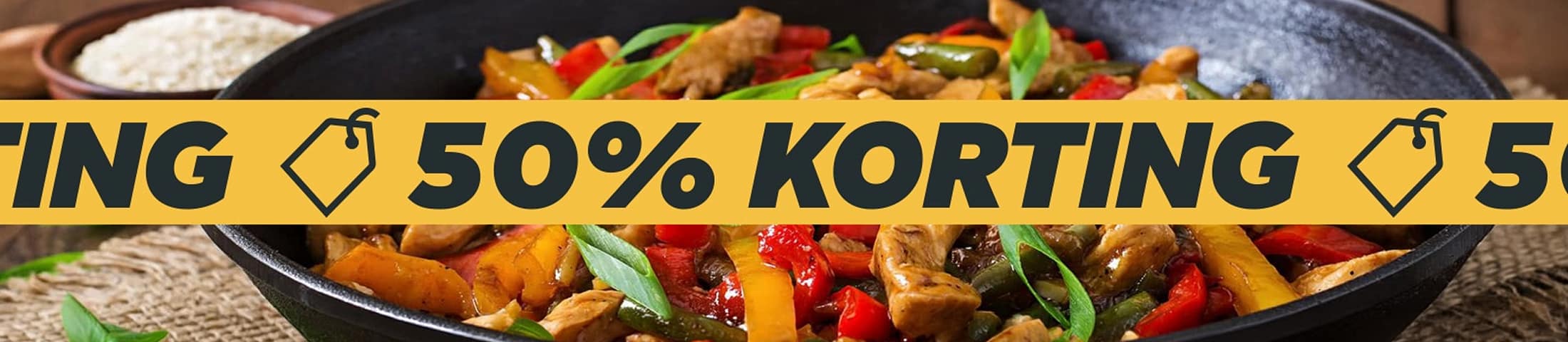 50% KORTING