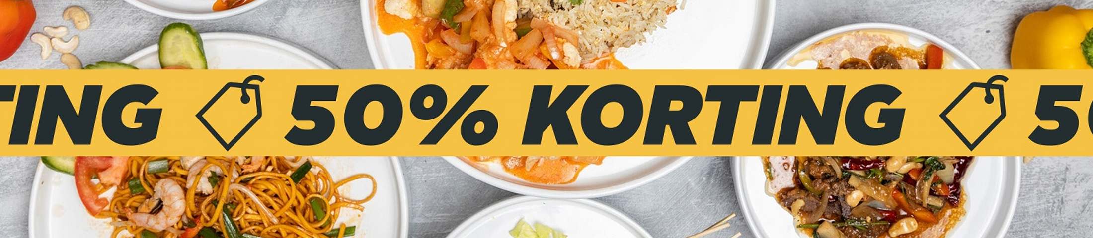50% KORTING