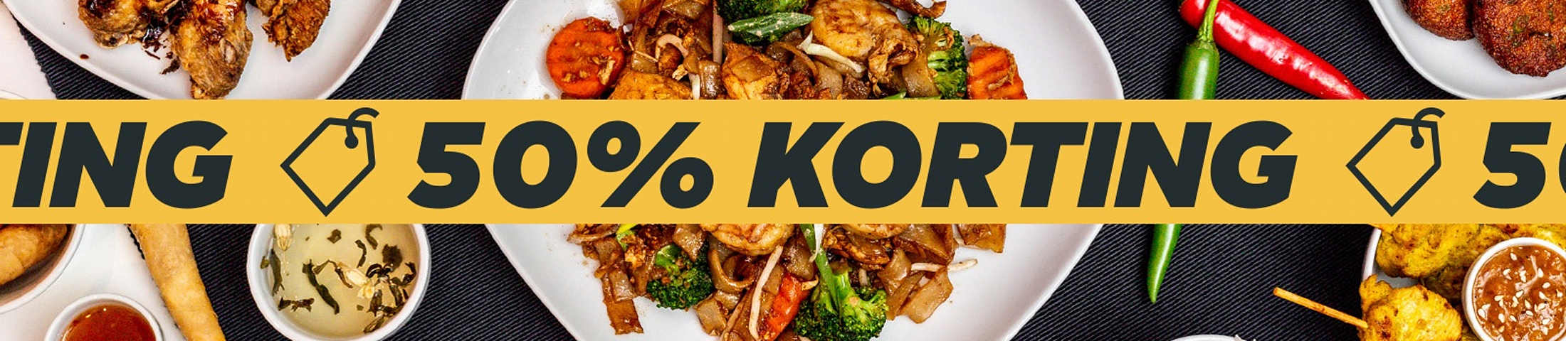 50% KORTING