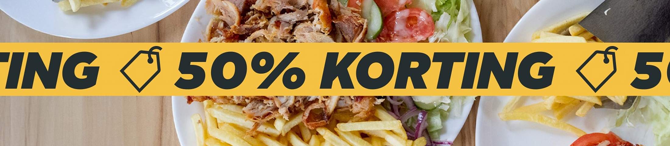 50% KORTING