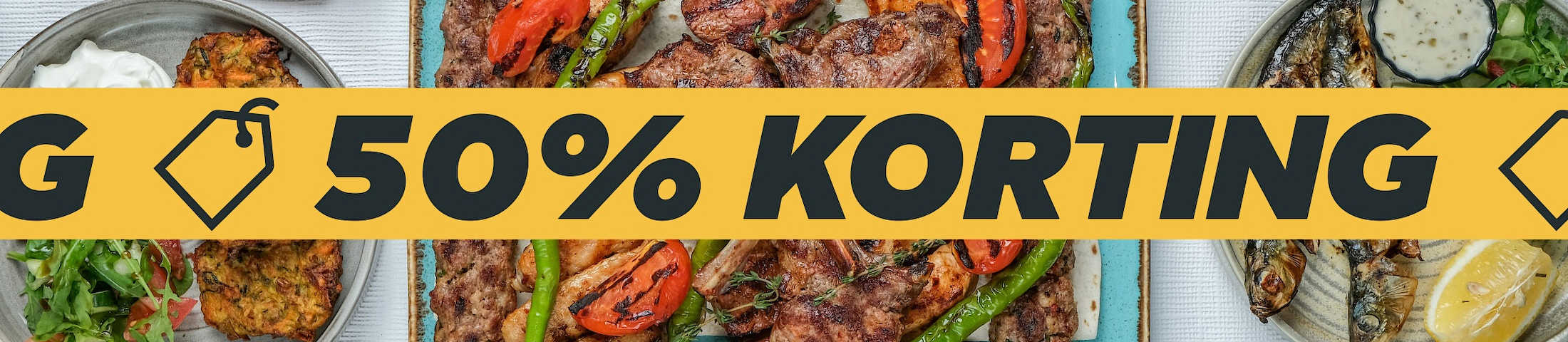 50% KORTING