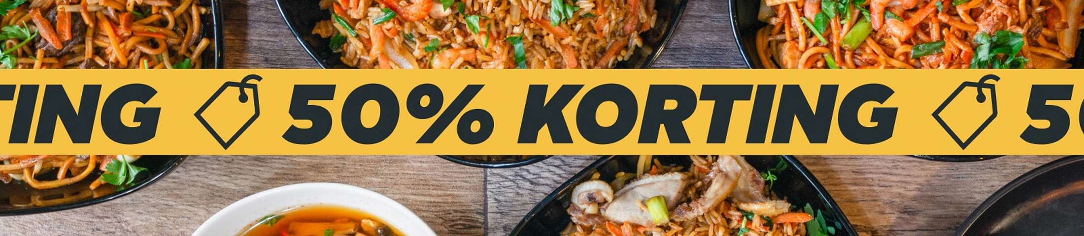 50% KORTING