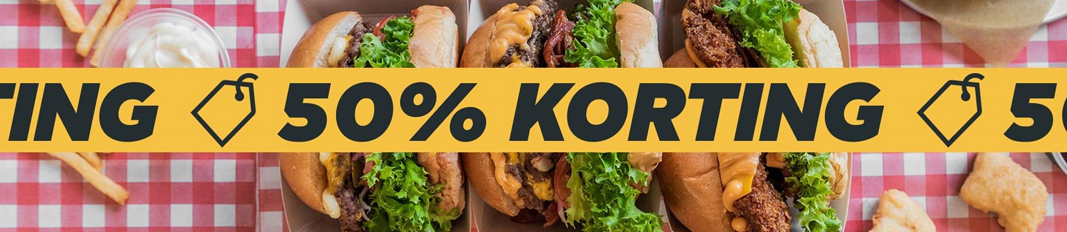 50% KORTING