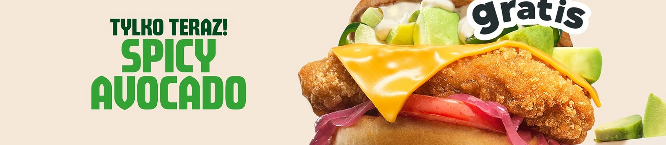 Tylko teraz! Spicy Avocado drugi gratis