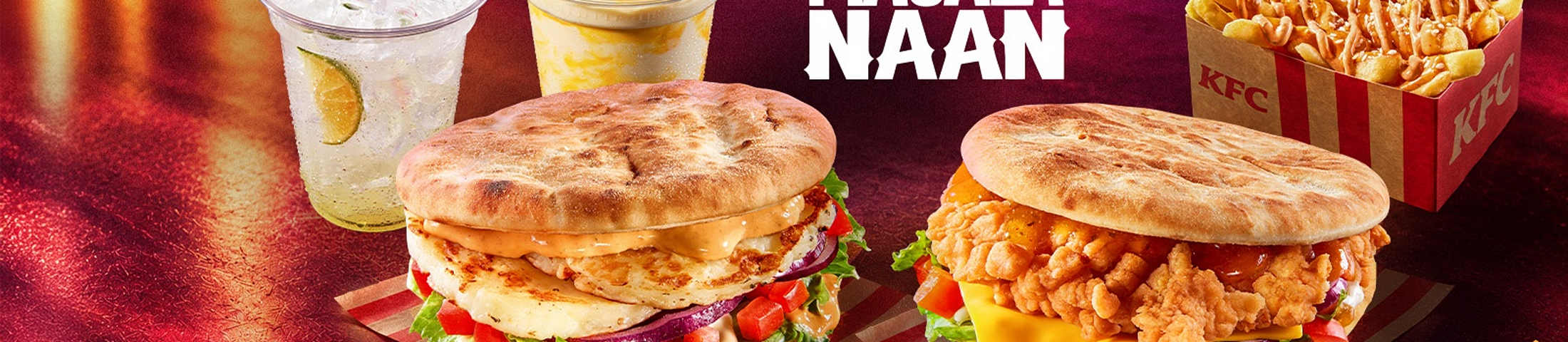 KFC masala naan