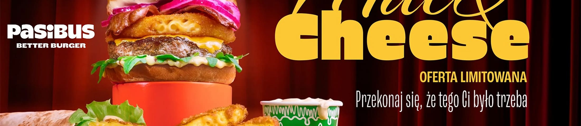 panierowany mac&cheese oferta limitowana przekonaj się że tego ci trzeba było