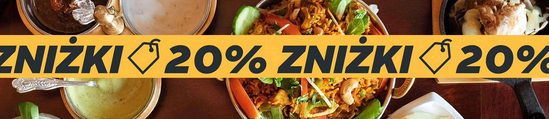 20% zniżki 